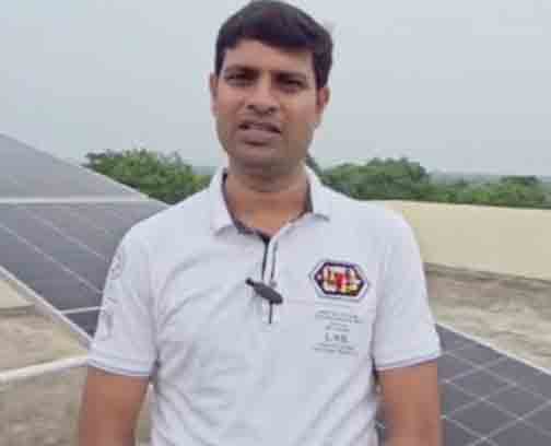 3 किलोवाट सोलर प्लांट से भोलानाथ वर्मा बने बिजली के उपभोक्ता के साथ उत्पादक 3 किलोवाट सोलर प्लांट से भोलानाथ वर्मा बने बिजली के उपभोक्ता के साथ उत्पादक
