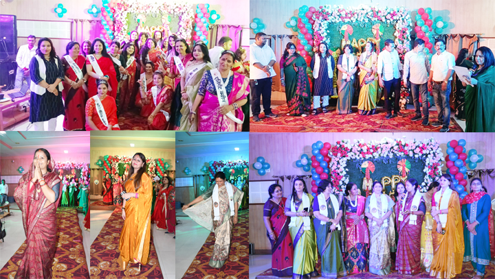 रायपुर प्रेस क्लब में सजा तीज का रंग रायपुर प्रेस क्लब में सजा तीज का रंग