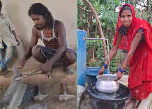आग की तपिश से ज्यादा तकलीफदेह थी गर्मी में पानी की मार, अब आंगन में बहती है नल की धार आग की तपिश से ज्यादा तकलीफदेह थी गर्मी में पानी की मार, अब आंगन में बहती है नल की धार