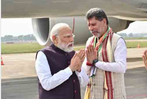 प्रधानमंत्री नरेन्द्र मोदी को जन्मदिन पर भाजपा प्रदेश अध्यक्ष किरण देव ने दी बधाई प्रधानमंत्री नरेन्द्र मोदी को जन्मदिन पर भाजपा प्रदेश अध्यक्ष किरण देव ने दी बधाई