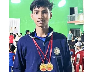 संत ज्ञानेश्वर स्कूल के नचिकेत ने राज्य फेंसिंग स्पर्धा में जीता गोल्ड संत ज्ञानेश्वर स्कूल के नचिकेत ने राज्य फेंसिंग स्पर्धा में जीता गोल्ड