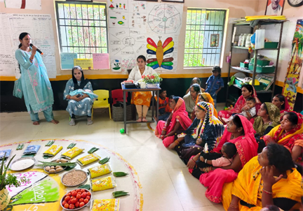 बालोद जिले के आंगनबाड़ी केंद्रों में 'आंगन मिलन सेवा' का हो रहा सफल आयोजन बालोद जिले के आंगनबाड़ी केंद्रों में 'आंगन मिलन सेवा' का हो रहा सफल आयोजन
