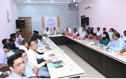 उप मुख्यमंत्री अरुण साव ने की सेवा संकल्प अभियान की तैयारियों की गहन समीक्षा उप मुख्यमंत्री अरुण साव ने की सेवा संकल्प अभियान की तैयारियों की गहन समीक्षा