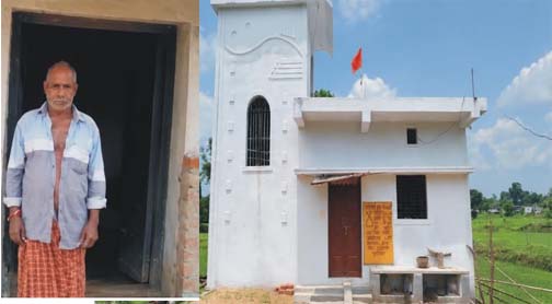 प्रधानमंत्री आवास योजना-ग्रामीण से पुनु राम साहू के पक्के मकान का सपना हुआ साकार प्रधानमंत्री आवास योजना-ग्रामीण से पुनु राम साहू के पक्के मकान का सपना हुआ साकार