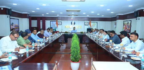 राष्ट्रपति द्रौपदी मुर्मू के छत्तीसगढ़ प्रवास की तैयारियों के संबंध में लोकभवन में बैठक आयोजित राष्ट्रपति द्रौपदी मुर्मू के छत्तीसगढ़ प्रवास की तैयारियों के संबंध में लोकभवन में बैठक आयोजित