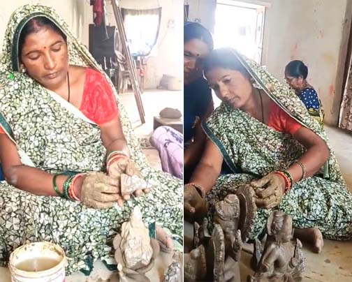 मिट्टी में गढ़ा सपना, सुशासन ने दी उड़ान: लक्ष्मी के हुनर को मिला सरकार का सहारा मिट्टी में गढ़ा सपना, सुशासन ने दी उड़ान: लक्ष्मी के हुनर को मिला सरकार का सहारा
