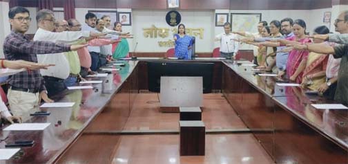 लोकभवन में सतर्कता जागरूकता सप्ताह का शुभारंभ लोकभवन में सतर्कता जागरूकता सप्ताह का शुभारंभ