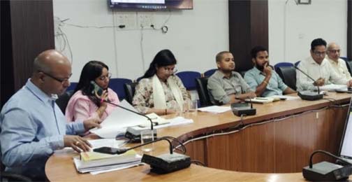 सेवा सेतु पोर्टल पर लंबित प्रकरणों का समय-सीमा में निराकरण सुनिश्चित करें - अपर कलेक्टर सेवा सेतु पोर्टल पर लंबित प्रकरणों का समय-सीमा में निराकरण सुनिश्चित करें - अपर कलेक्टर