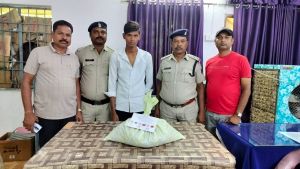 गांजा बेचने के आरोपी को दुर्ग पुलिस ने भेजा जेल...करीब 3 किलो गांजा जप्त 