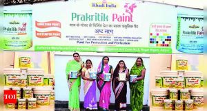 मल्टीनेशनल कंपनियों को टक्कर दे रहा गौठानों में निर्मित पेंट