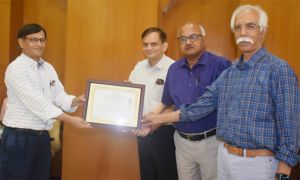  पॉवर कंपनी में कार्यपालक निदेशक एवं मुख्य अभियंताओं को दी गई भावभीनी विदाई