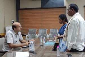 जनचौपाल में 46 आवेदन, कलेक्टर ने कार्रवाई करने के दिए निर्देश