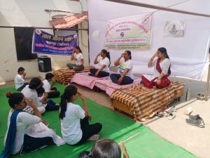 छत्तीसगढ़ राज्य बाल कल्याण परिषद द्वारा मनाया गया योग दिवस