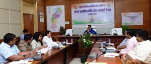  मुख्य निर्वाचन पदाधिकारी  ने ली राज्य स्तरीय संचालन समिति की बैठक