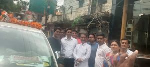 महापौर एजाज ढेबर ने महंत लक्ष्मीनारायण दास वार्ड  का निरीक्षण कर जनसमस्याएं सुनीं