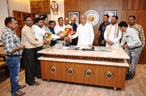 मुख्यमंत्री श्री बघेल का प्रदेश पंचायत सचिव संघ छत्तीसगढ़ ने जताया आभार