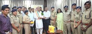  मुख्यमंत्री से छत्तीसगढ़ स्टेट पुलिस ऑफिसर्स एसोसिएशन के सदस्यों ने की सौजन्य मुलाकात
