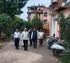  मुख्य न्यायाधीश श्री सिन्हा ने किया उच्च न्यायालय के आवासीय परिसर का औचक निरीक्षण