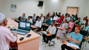 आहार औषधि की तरह हो, नहीं तो औषधि आहार बन जाएगा – डॉ सीताराम साहू