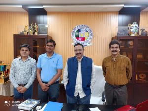  एनआईटी के वार्ता सत्र में शामिल हुए एनटीएनयू के वाइस डीन व प्रो. विकास ठाकुर