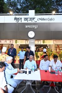 सेहत बाजार’ मिलेट्स कैफे का मुख्यमंत्री ने किया शुभारम्भ