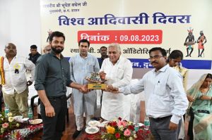 छत्तीसगढ़ की संस्कृति आदिवासी संस्कृति से प्रभावित-वोरा