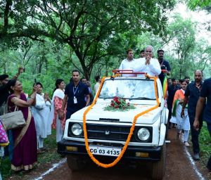  दुर्ग शहर में 300 एकड़ में बना नगरवन तालपुरी, मुख्यमंत्री ने नजारों का लिया लुत्फ