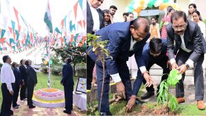  छत्तीसगढ़ राज्य सूचना आयोग में मनाया गया स्वतंत्रता दिवस