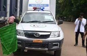 मोबाइल पशु चिकित्सा इकाई द्वारा कुल 279 पशुओं का किया गया उपचार