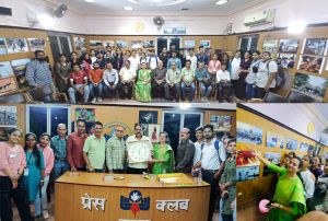 फोटो पत्रकार की चुनौतियों से रूबरू हुए मैट्स के विद्यार्थी