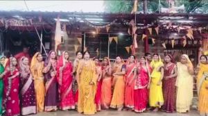 हलषष्ठी पर व्रत रखी महिलाओं ने ली शत प्रतिशत मतदान की शपथ