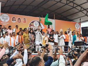   विजय पथ पर निकला भाजपा का परिवर्तन रथ