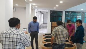 सी-मार्ट का जायजा लेने पहुँचे कलेक्टर, जल्द शुभारंभ करने के निर्देश