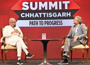  मुख्यमंत्री ‘‘मिरर नॉउ समिट-छत्तीसगढ़ पाथ टू प्रोग्रेस‘‘ में हुए शामिल 