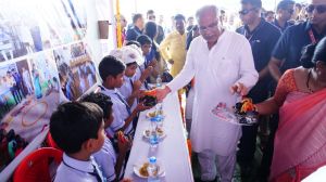 मुख्यमंत्री स्वल्पाहार योजना का मुख्यमंत्री ने किया शुभांरभ