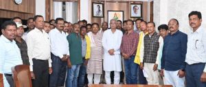  मुख्यमंत्री श्री बघेल से आदिवासी समाज के प्रतिनिधिमंडल ने की सौजन्य मुलाकात