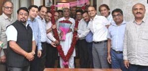  मुख्यमंत्री  से उरला इंडस्ट्रीज एसोसिएशन के प्रतिनिधिमंडल ने की सौजन्य मुलाकात