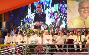 खड़गे ने कहा-सारे कार्यक्रम अच्छे तरीके से भूपेश बघेल की सरकार चला रही 