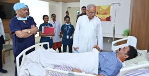  मुख्यमंत्री ने विधायक विक्रम मण्डावी और रामकुमार पटेल से मुलाकात कर लिया कुशलक्षेम