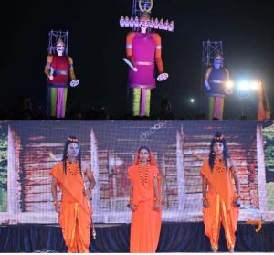  बोरियाखुर्द में मनाया गया भव्य दशहरा उत्सव