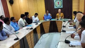  शांतिपूर्ण निर्वाचन कार्य में सभी सहयोग दें- प्रेक्षक श्री इंगटी 