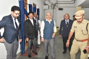  मुख्य न्यायाधीश   रमेश सिन्हा ने किया कोरिया-बैकुंठपुर जिला एवं सत्र न्यायालय का औचक निरीक्षण