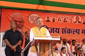  रमन सिंह ने पाली-तानाखार, जांजगीर-चांपा और आरंग में आमसभाओं को किया संबोधित