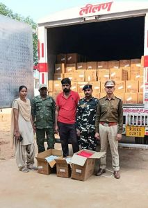  पुलिस ने 33 लाख रुपए की विस्फोटक सामग्री जब्त की, दो आरोपी गिरफ्तार