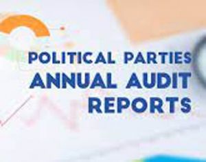 राजनीतिक दल प्रस्तुत करेंगे पार्टी फण्ड, वार्षिक लेखा परीक्षण एवं निर्वाचन व्यय संबंधी रिपोर्ट