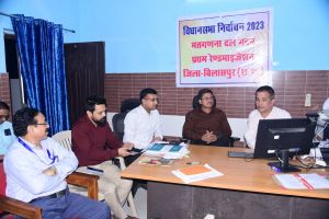 मतगणना की ड्यूटी के लिए अधिकारियों का रैण्डमाईजेशन से किया गया चयन