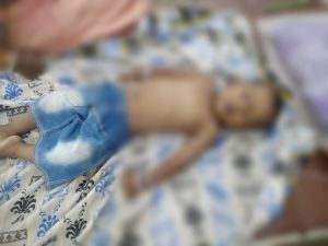  सेप्टिक टैंक में गिरने से मासूम भरत की मौत