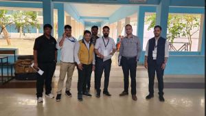 सीईओ ऑफिस के उप मुख्य निर्वाचन पदाधिकारी ने किया स्ट्रांग रूम का निरीक्षण