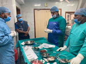  अम्बेडकर अस्पताल में एसीआई में पहली बार दाईं तरफ से डाला गया कंडक्शन पेसिंग सिस्टम