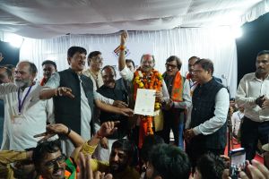 रिकॉर्ड जीत पर बृजमोहन अग्रवाल ने कहा-आप सभी को बधाई...आप सभी का आभार 